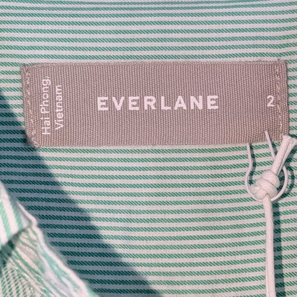 Everlane Oversized Cotton Button Up Shirt - Picture 4 of 5